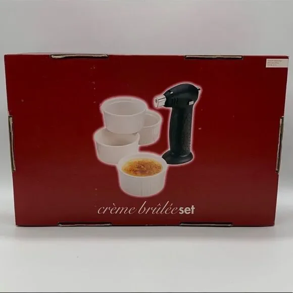 Crème Brûlée Remekin and Torch set NWT - Picture 1 of 2